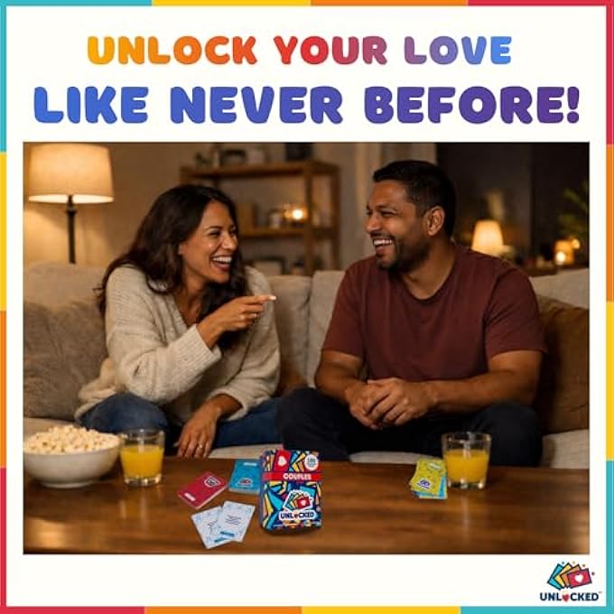 rayihni COUPLES QUESTIONS CARD GAME | DESIGNED BY A COUPLES' THERAPIST | BOARD GAME, DATE, GAME NIGHT | ROMANTIC, WEDDING, HUSBAND, WIFE GIFT, ANNIVERSARY | OUTDOOR, BEACH GAMES | CHRISTMAS GIFT - Image 3